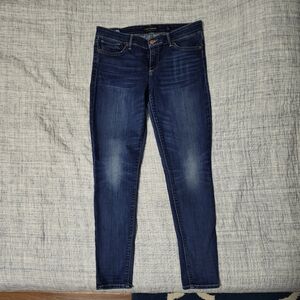 Lucky Brand Size 8/29 Ankle Low Rise Skinny Stretch Stella Blue jeans